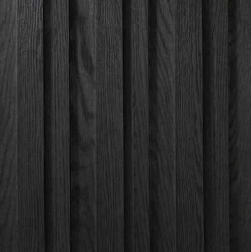 Millboard Board and Batten Burnt Cedar detail